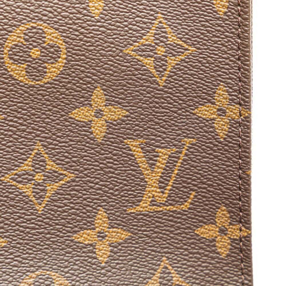 LOUIS VUITTON Brown Monogram Leather Shoulder Bag - Picture 4 of 10
